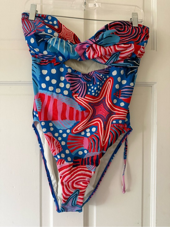 FARM Rio Other - Farm Rio x Anthropologie Cutout One Piece Swimsuit